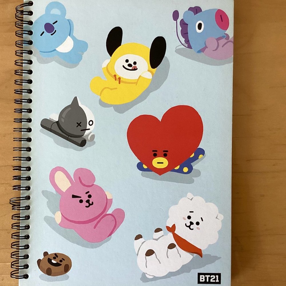 NEW BT21 Notebook